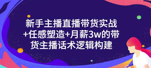 【副业项目3593期】新手如何做直播带货话术：信任感塑造+月薪3w的带货主播话术逻辑构建-吉祥副业