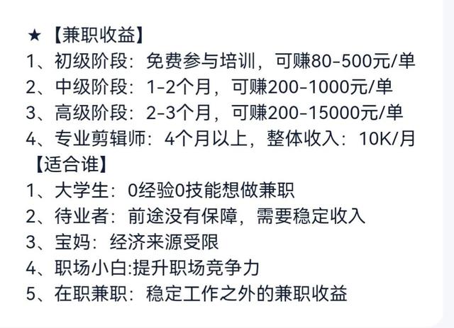 在家做剪辑兼职是真的吗,配音兼职是什么套路插图1 在家做剪辑兼职是真的吗,配音兼职是什么套路插图1