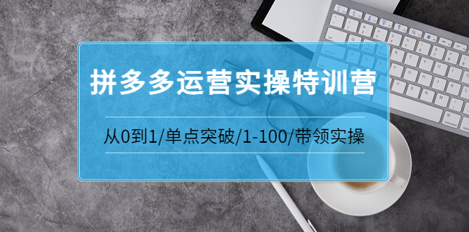 【副业项目3863期】拼多多运营实操特训营：拼多多直通车进阶优化技巧，拼多多如何操作利润最大化-吉祥副业