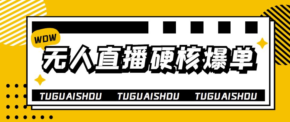 【副业项目4299期】大飞无人直播硬核爆单技术，轻松玩转无人直播，暴利躺赚-吉祥副业