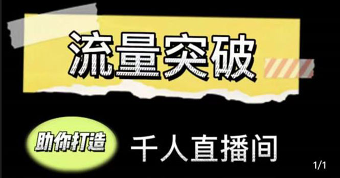 【副业项目4460期】直播运营实战视频课，助你打造千人直播间（14节视频课）-吉祥副业