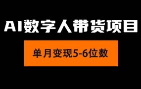 2024年Ai数字人带货,小白就可以轻松上手,真正实现月入过万的项目-吉祥副业