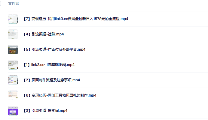 link3.cc聚合链接引流，日引流50＋精准粉-吉祥副业