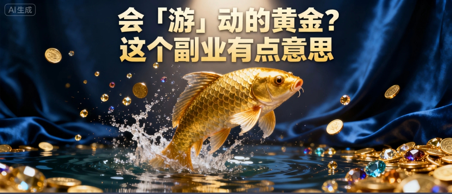 单号月销1.5W+！AI“凭空造鱼”带货新玩法，小白3分钟出一个爆款视频-吉祥副业